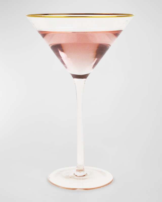 Light Pink Martini Glass