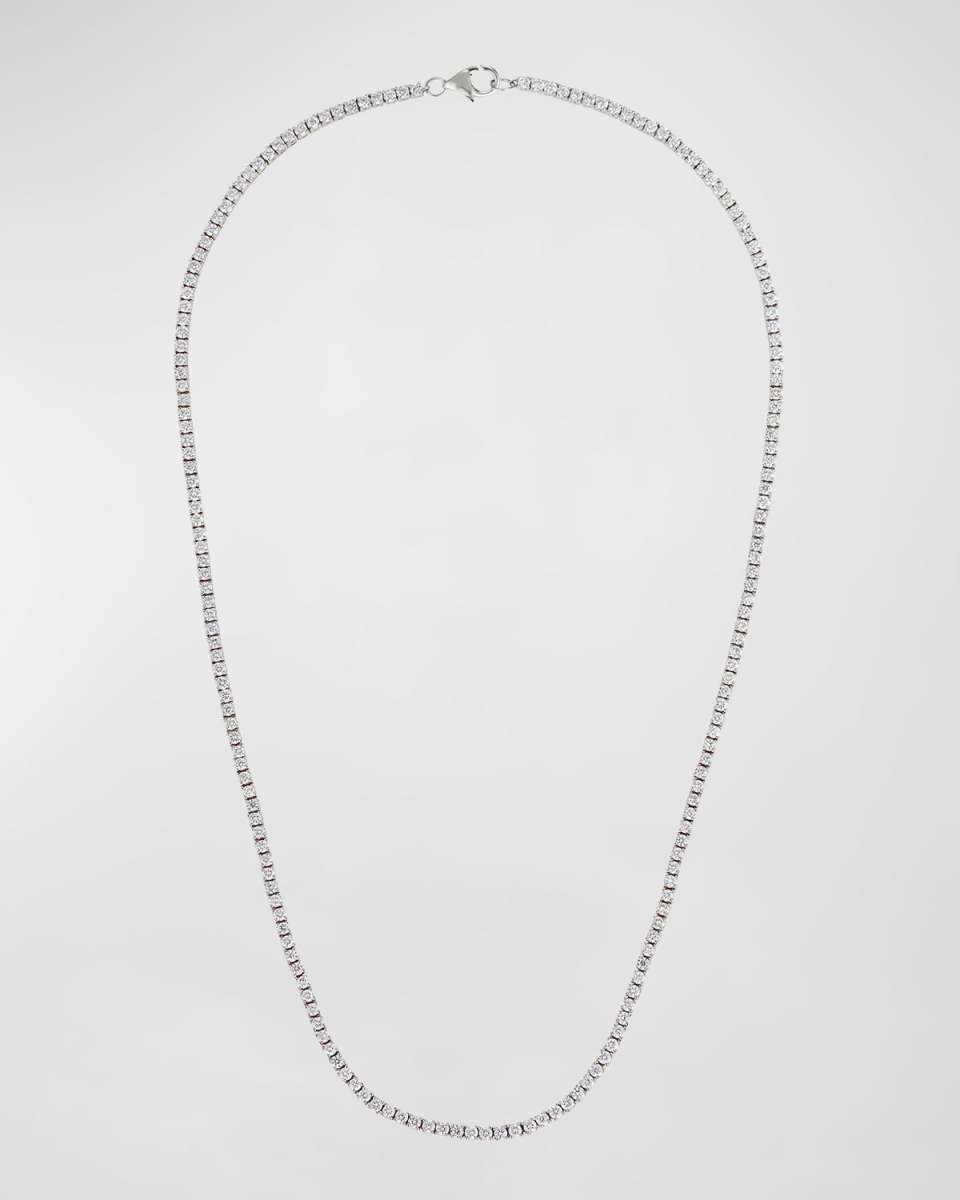 Flawless Diamond Tennis Necklace