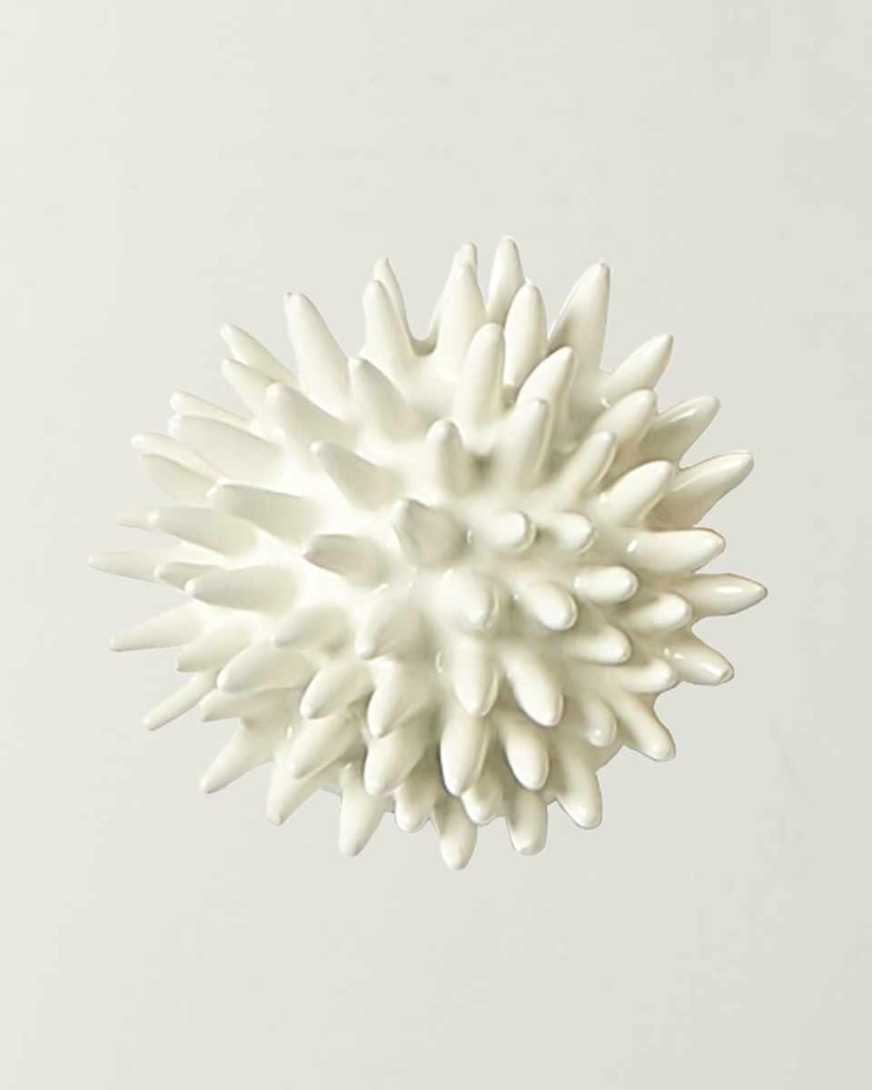Urchin Small Wall Decor, White