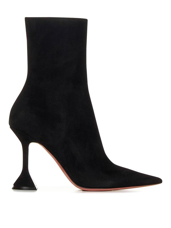 Amina Muaddi Bottines - Noir