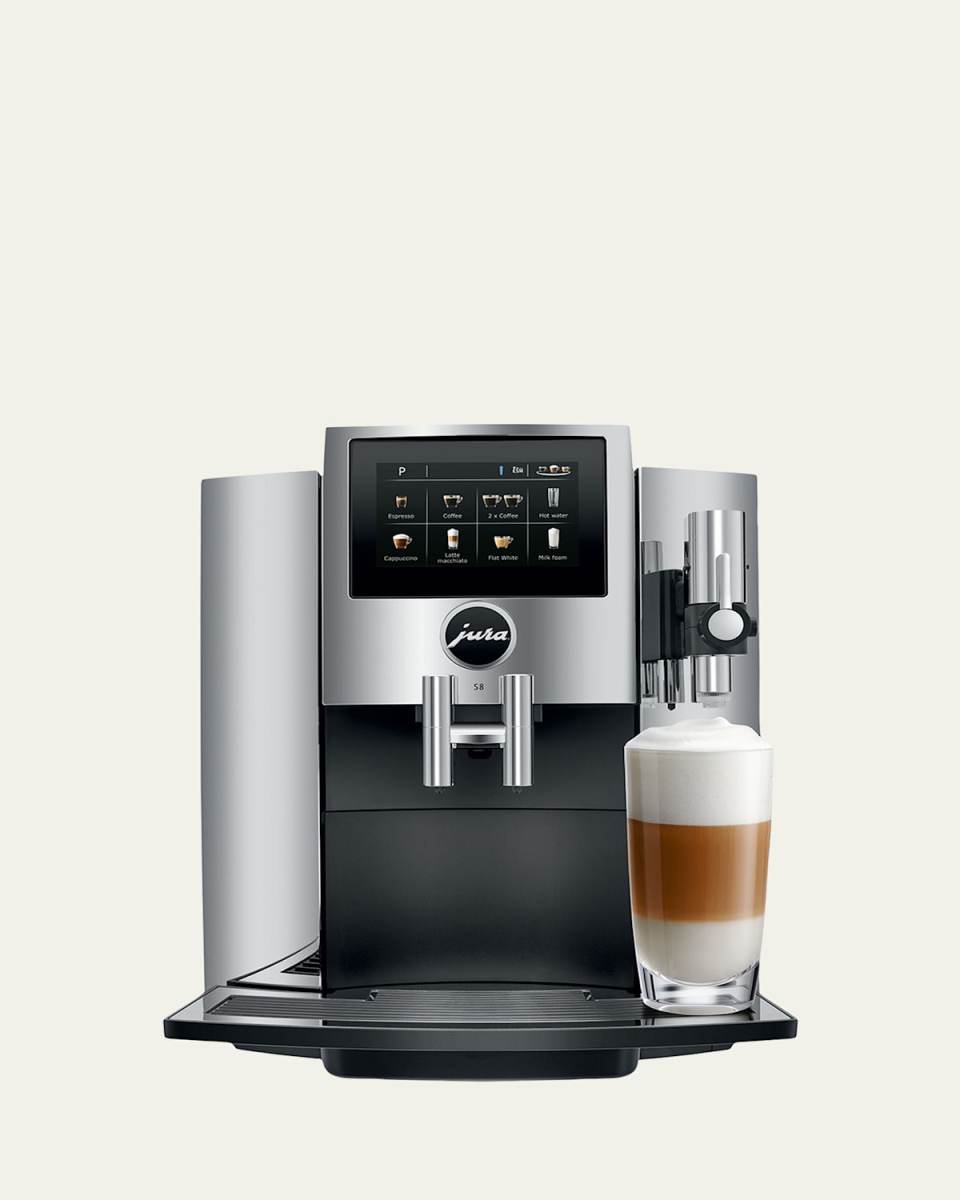 S8 Automatic Coffee Machine Chrome