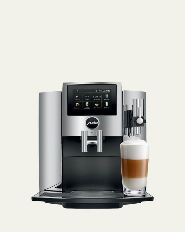 S8 Automatic Coffee Machine Chrome