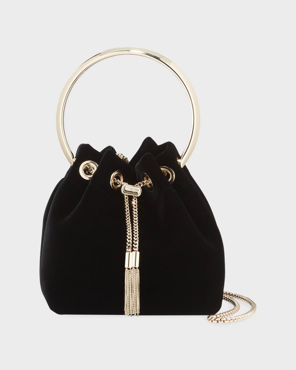 Bon Bon Velvet with Metal Handle