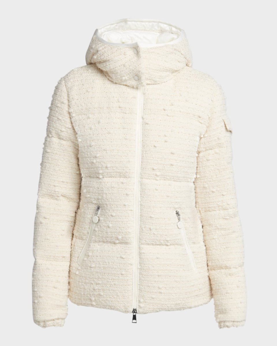 Fourmines Boucle Tweed Puffer Jacket