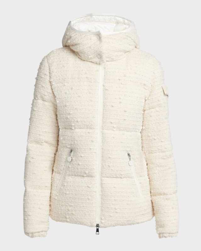 Fourmines Boucle Tweed Puffer Jacket