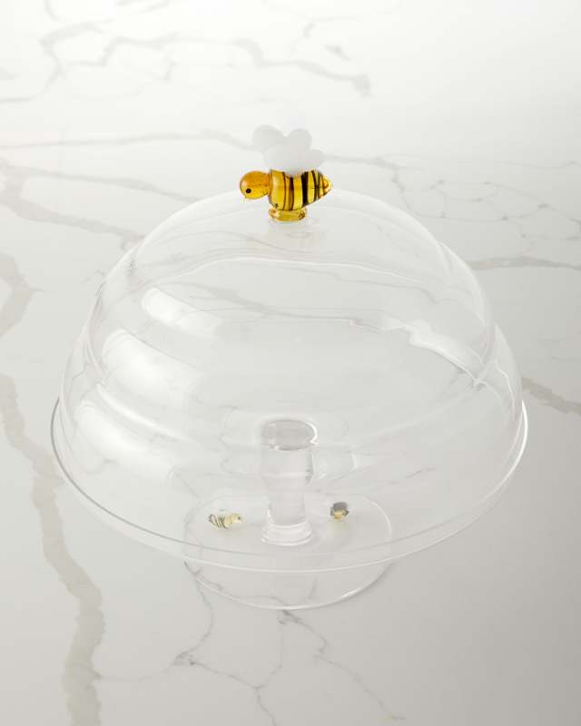 Bee Cake Stand and Dome