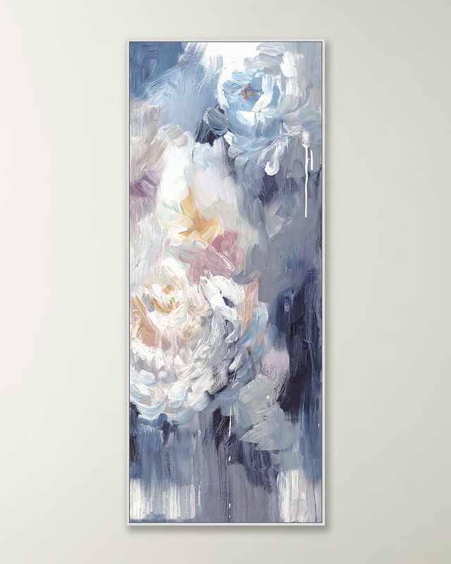'Dripping Peonies 2' Wall Art
