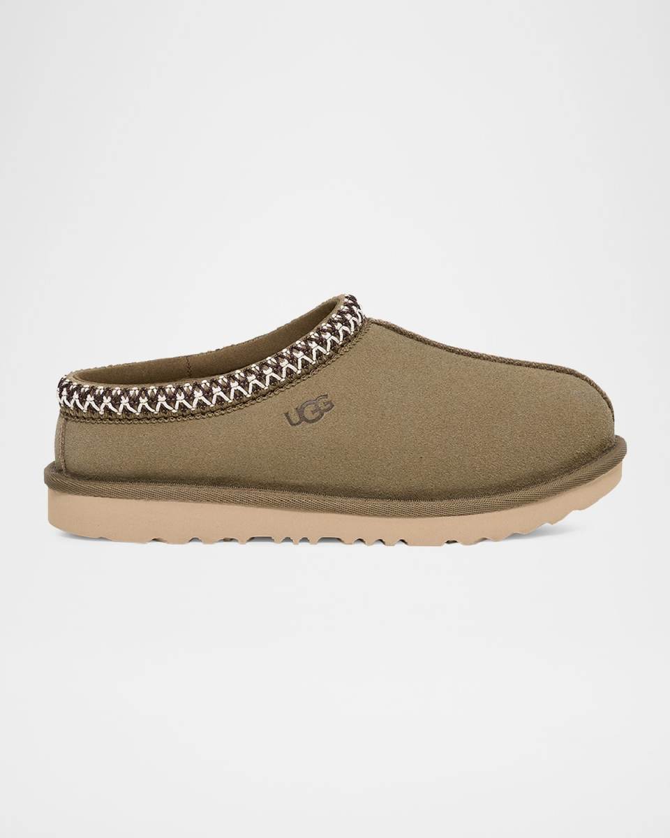 Girl's Tasman II Suede Mules, Kids