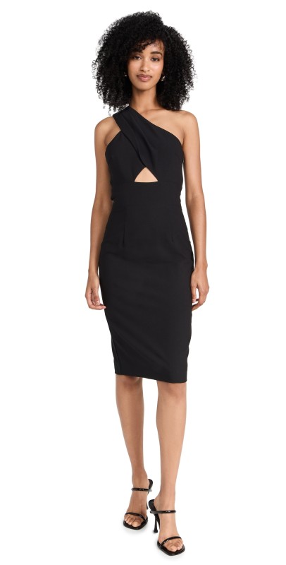 Black Halo Honey Sheath Dress Black