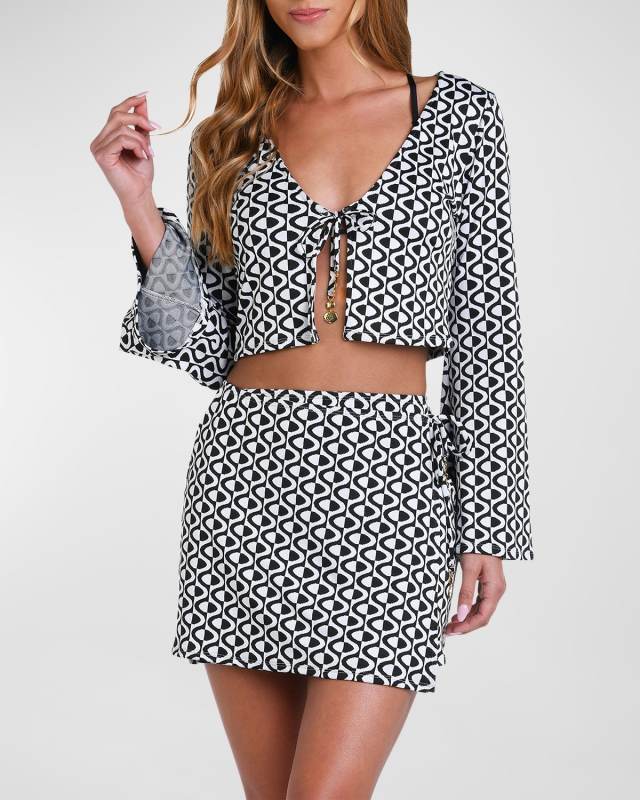 Mod Revival Cropped Cardigan