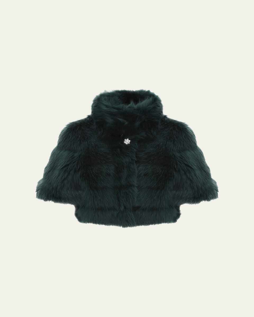 Reversible Merinillo Shearling Lamb Bolero