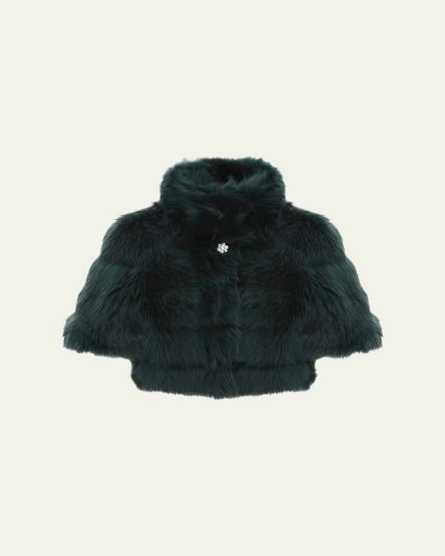 Reversible Merinillo Shearling Lamb Bolero