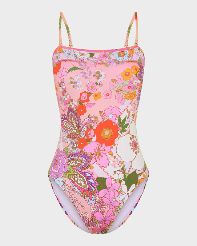 Clever Clogs Bandeau One-Piece Swimsuit