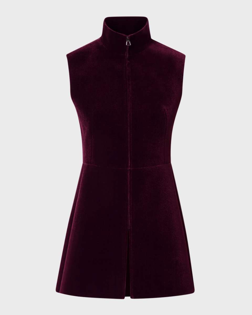 Neoprene Velvet Zip Vest
