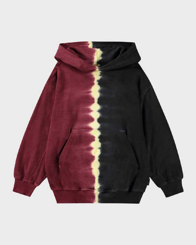 Boy's Maxx Two-Tone Tie Dye Hoodie, Size 5-7