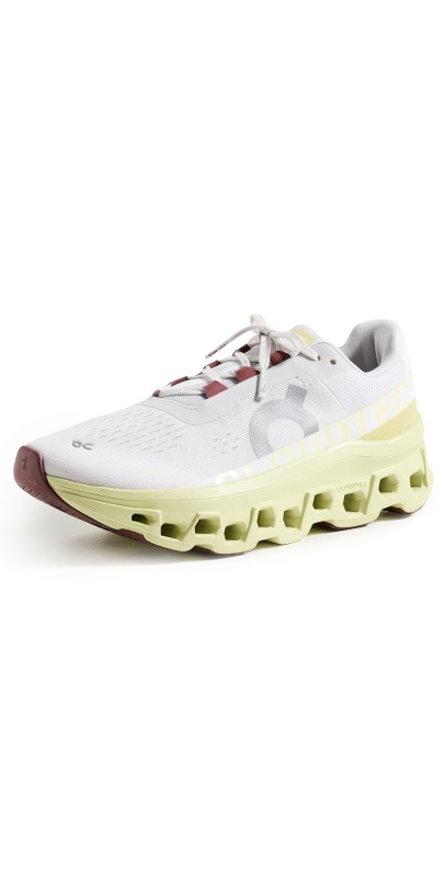 On Cloudmonster Sneakers Frost Acacia