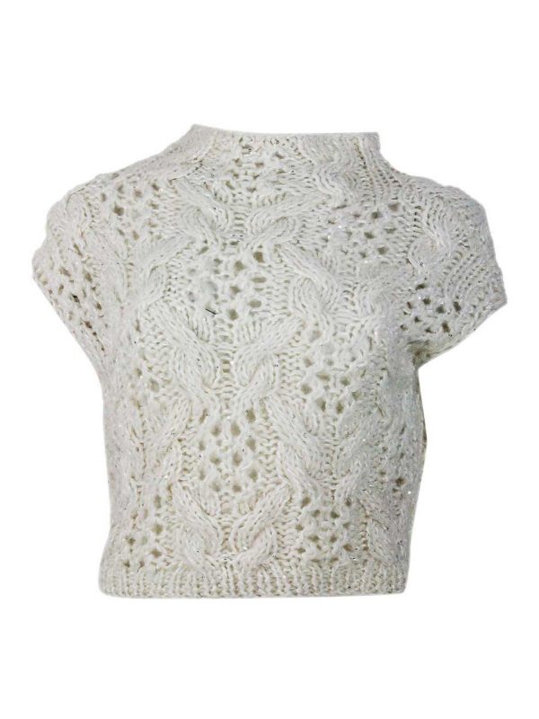 Antonelli Firenze Pull Col Rond - Crème