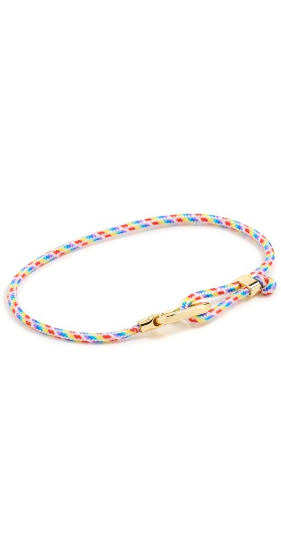 Gorjana Link Paracord Bracelet Rainbow