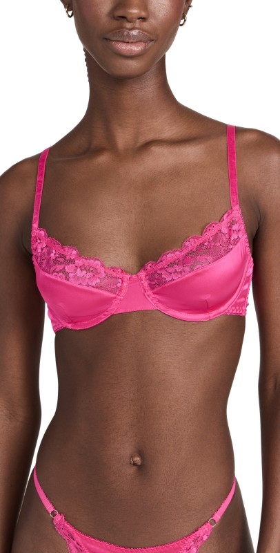 Kat the Label Bowie Underwire Bra Hot Pink Hot Pink