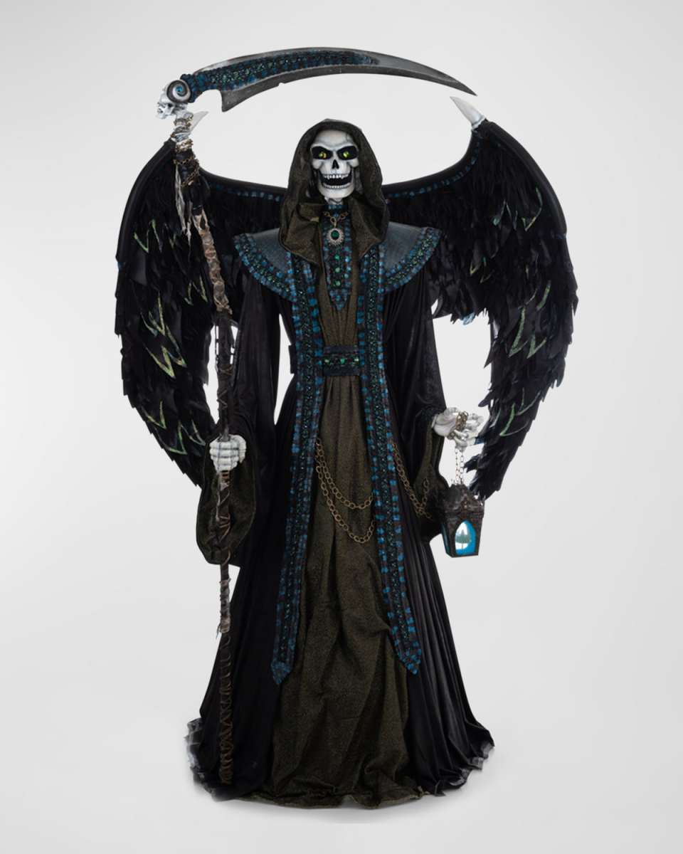 Lize-Size Thanatos the Grim Reaper Doll, 73.5"