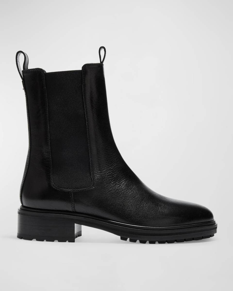 Jack Leather Chelsea Booties