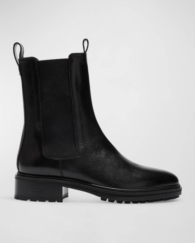 Jack Leather Chelsea Booties
