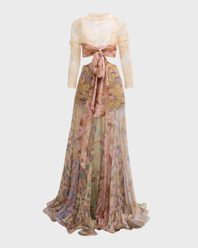 Eden Flounce Maxi Dress