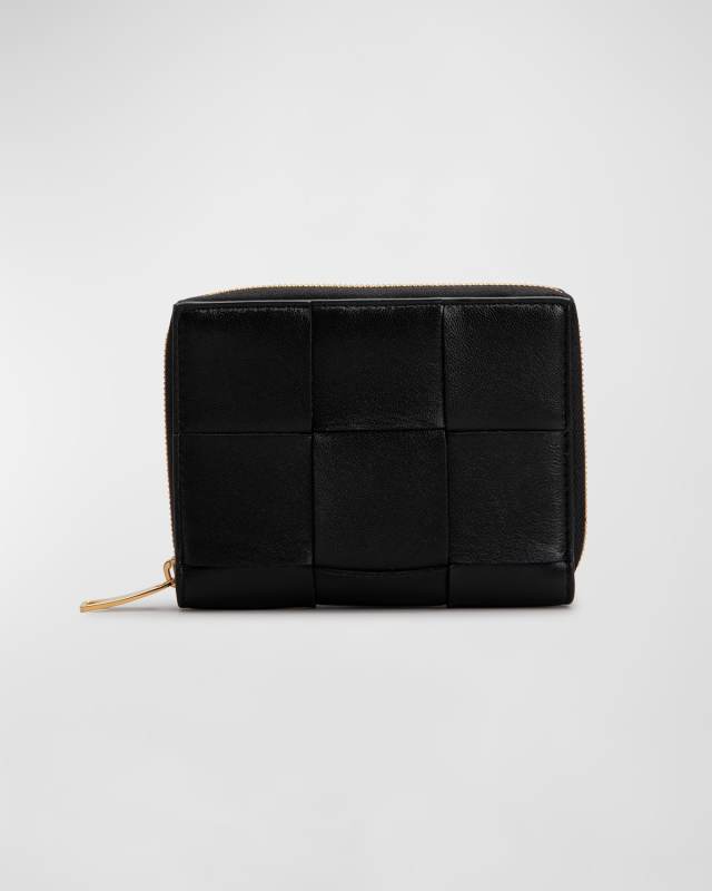 Compact Cassette Zip-Around Wallet