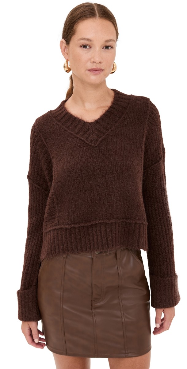 Pistola Denim Joy Sweater Dark Roast