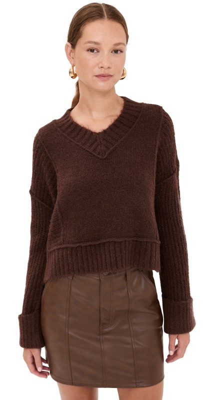 Pistola Denim Joy Sweater Dark Roast