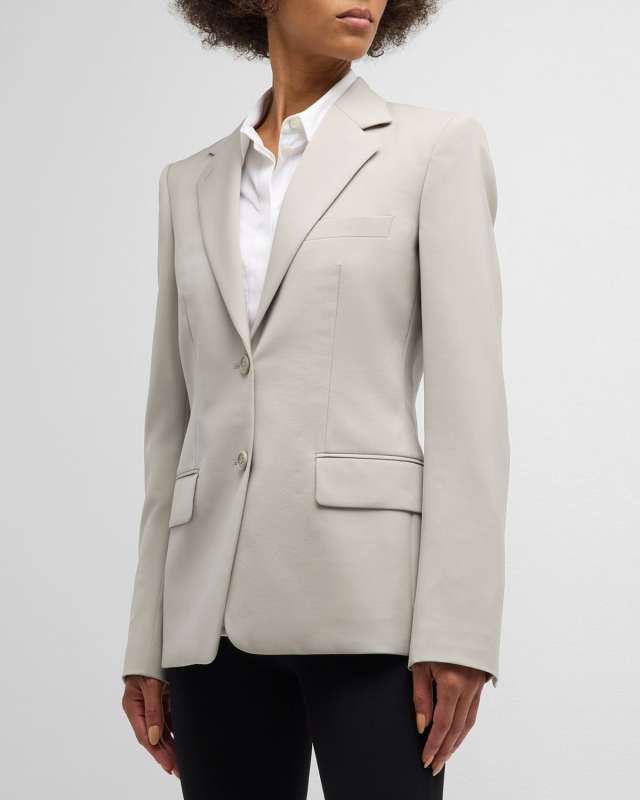 Classic Single-Breasted Blazer