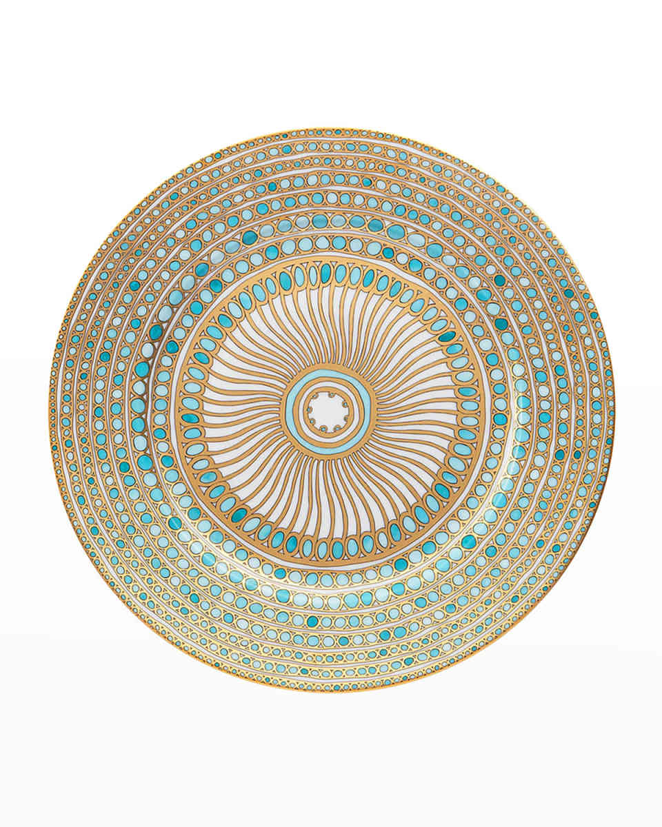 Syracuse Turquoise Charger Plate