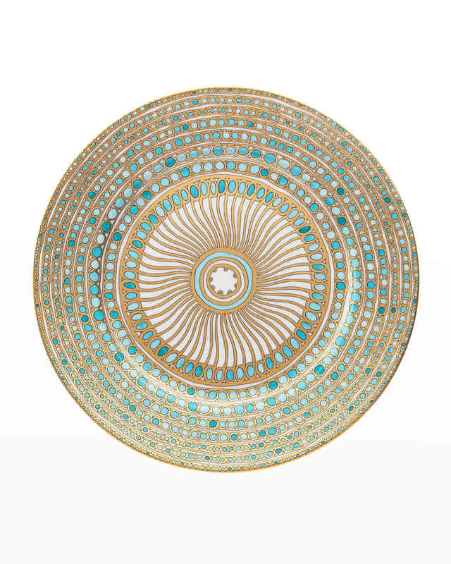 Syracuse Turquoise Charger Plate