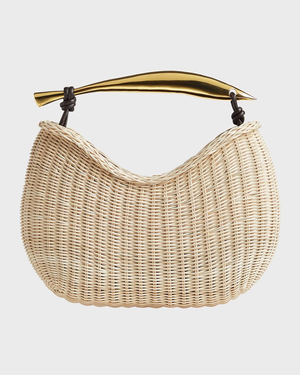 Small Sardine Cage Top-Handle Bag