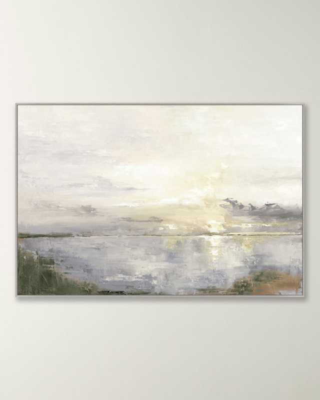 "A Sunset Facing South" Framed Giclee