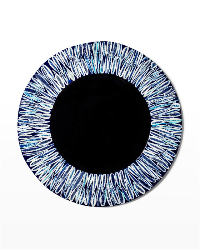 Blue Almendro 14" Charger Plate