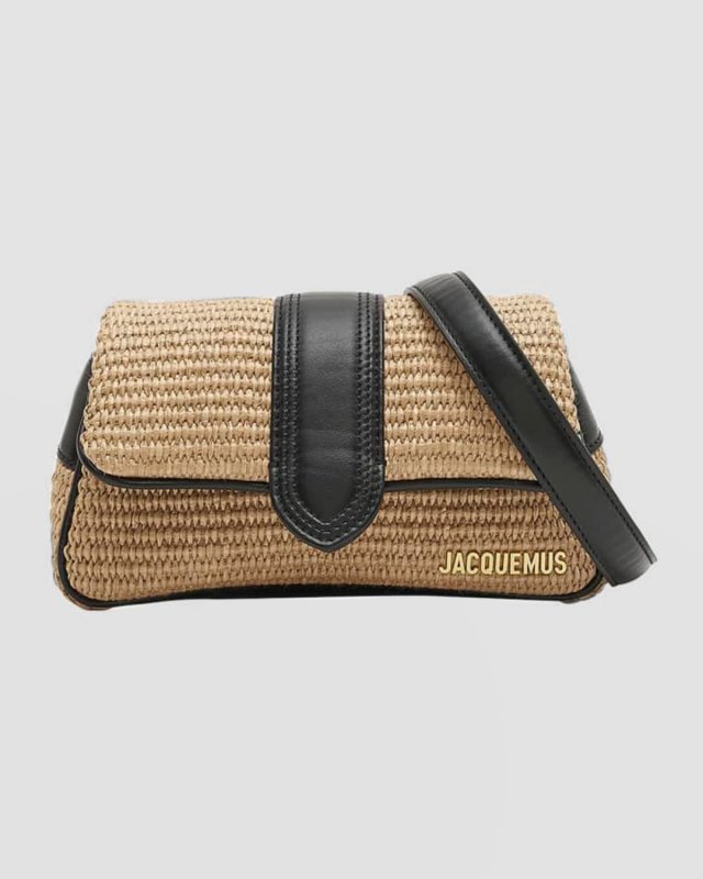 Le Petit Bambimou Straw Shoulder Bag