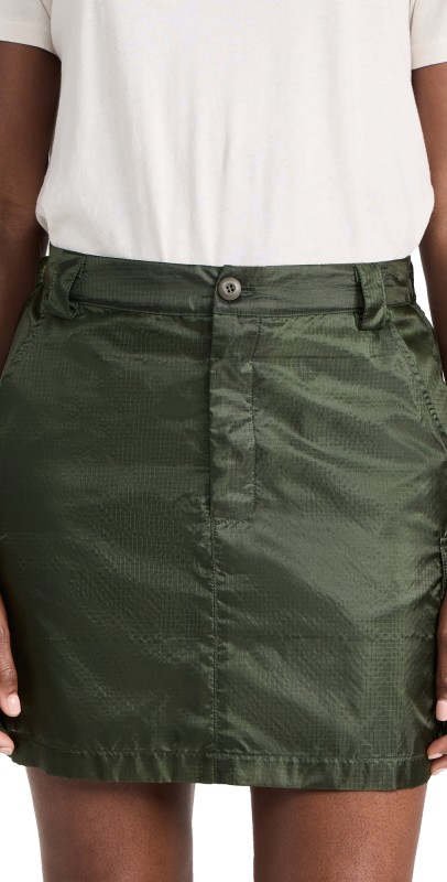NSF Samara Cargo Miniskirt Army