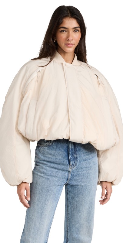 Jacquemus Le Bomber Bahia Jacket Off-White