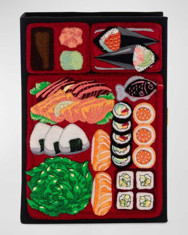 Bento Box Book Clutch Bag