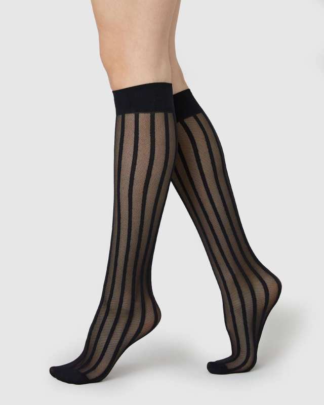 Siri Stripe Knee-Highs