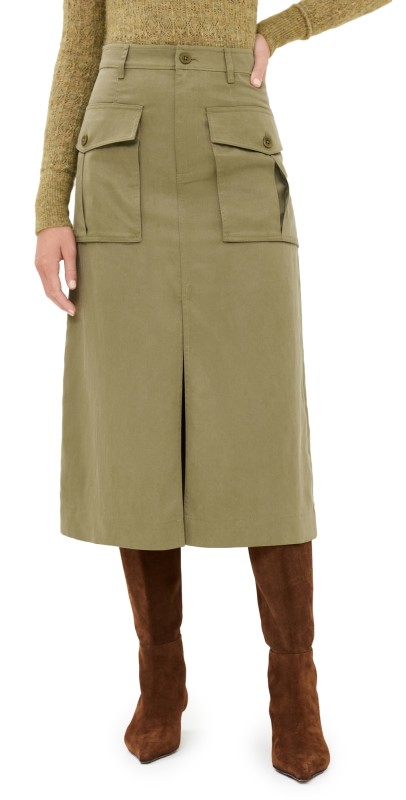 Ulla Johnson Veria Skirt Driftwood