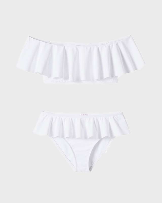 Ruffle Two-Piece Bikini Set, Size 2-