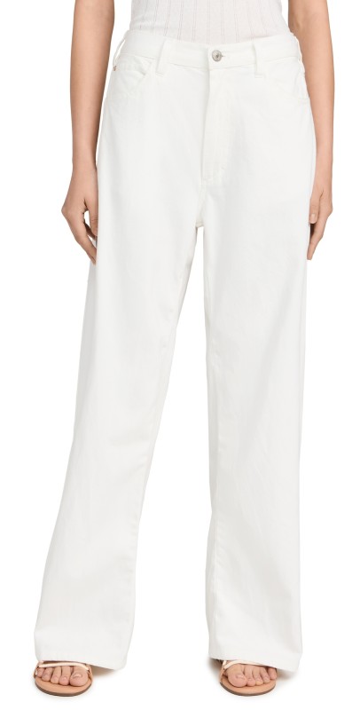 Sea Elena Denim Baggy Jeans White