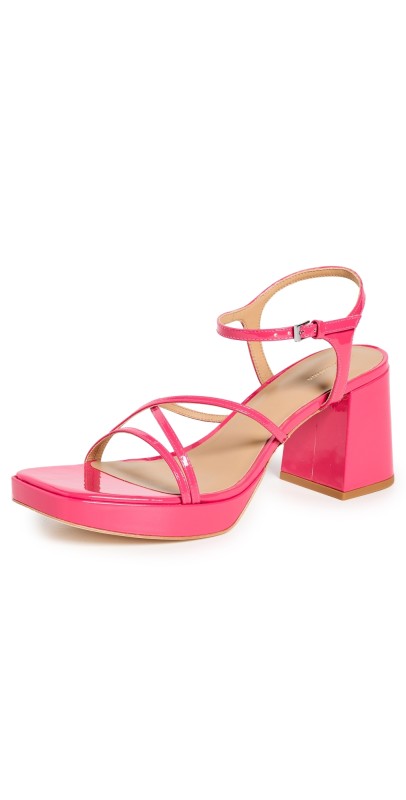 Reformation Matilde Platform Sandals Corvette