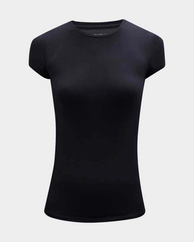 Soft Touch Short-Sleeve Crewneck T