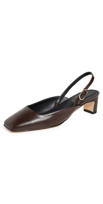 ALOHAS Lindy Pumps Coffee Brown