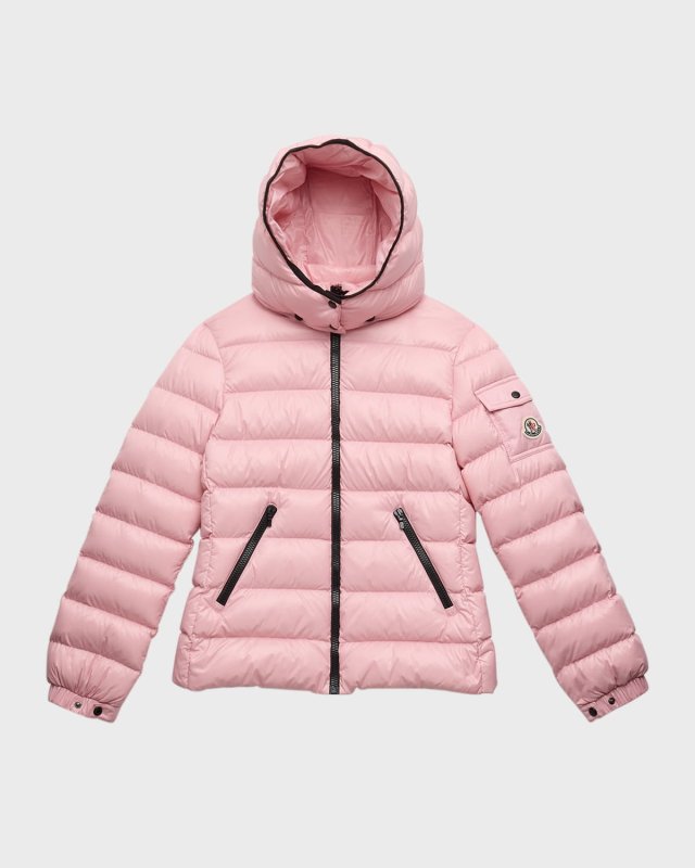 Girl's Bady Quilted Puffer Down Jacket, Size 8-