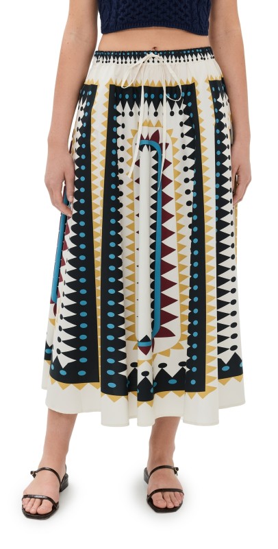 La DoubleJ Drawstring Skirt Doric Placée
