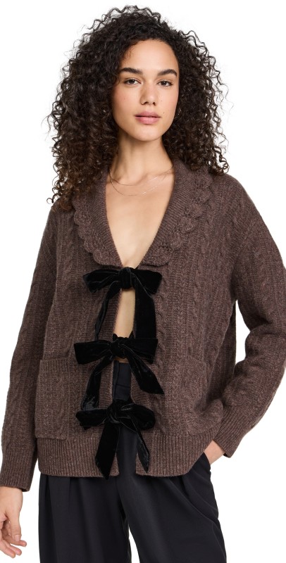 Sea Mariella Knit Long Sleeve Cardigan Grey Grey